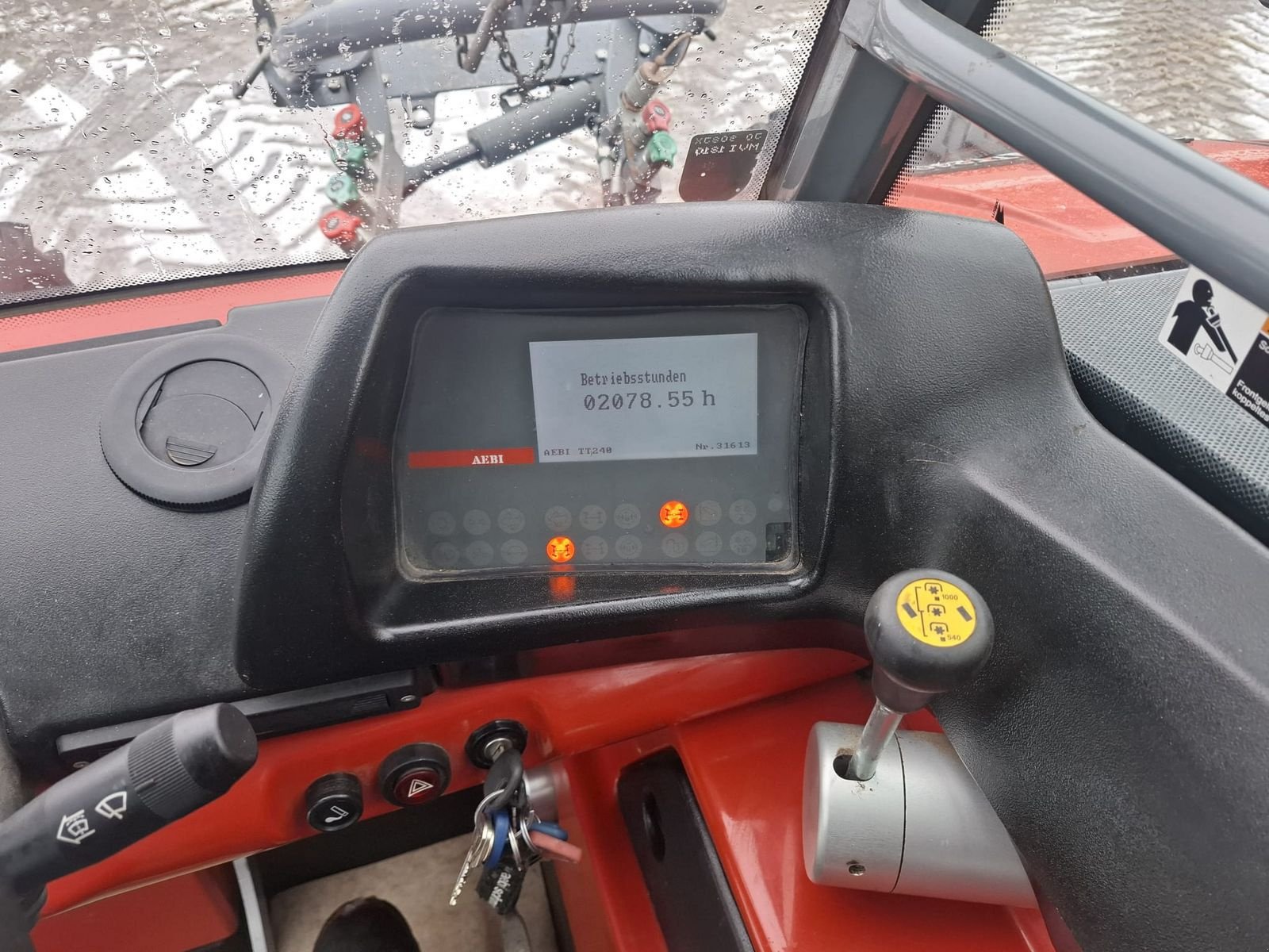 Transportfahrzeug Türe ait Aebi Aebi TT240, Gebrauchtmaschine içinde Burgkirchen (resim 8)