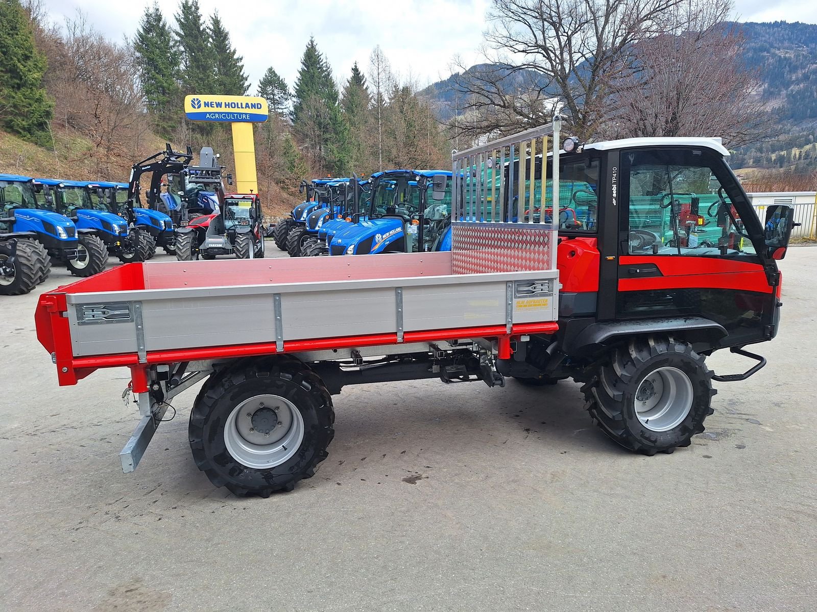 Transportfahrzeug типа Aebi TP 410 mit Kipperbrücke, Gebrauchtmaschine в Burgkirchen (Фотография 3)