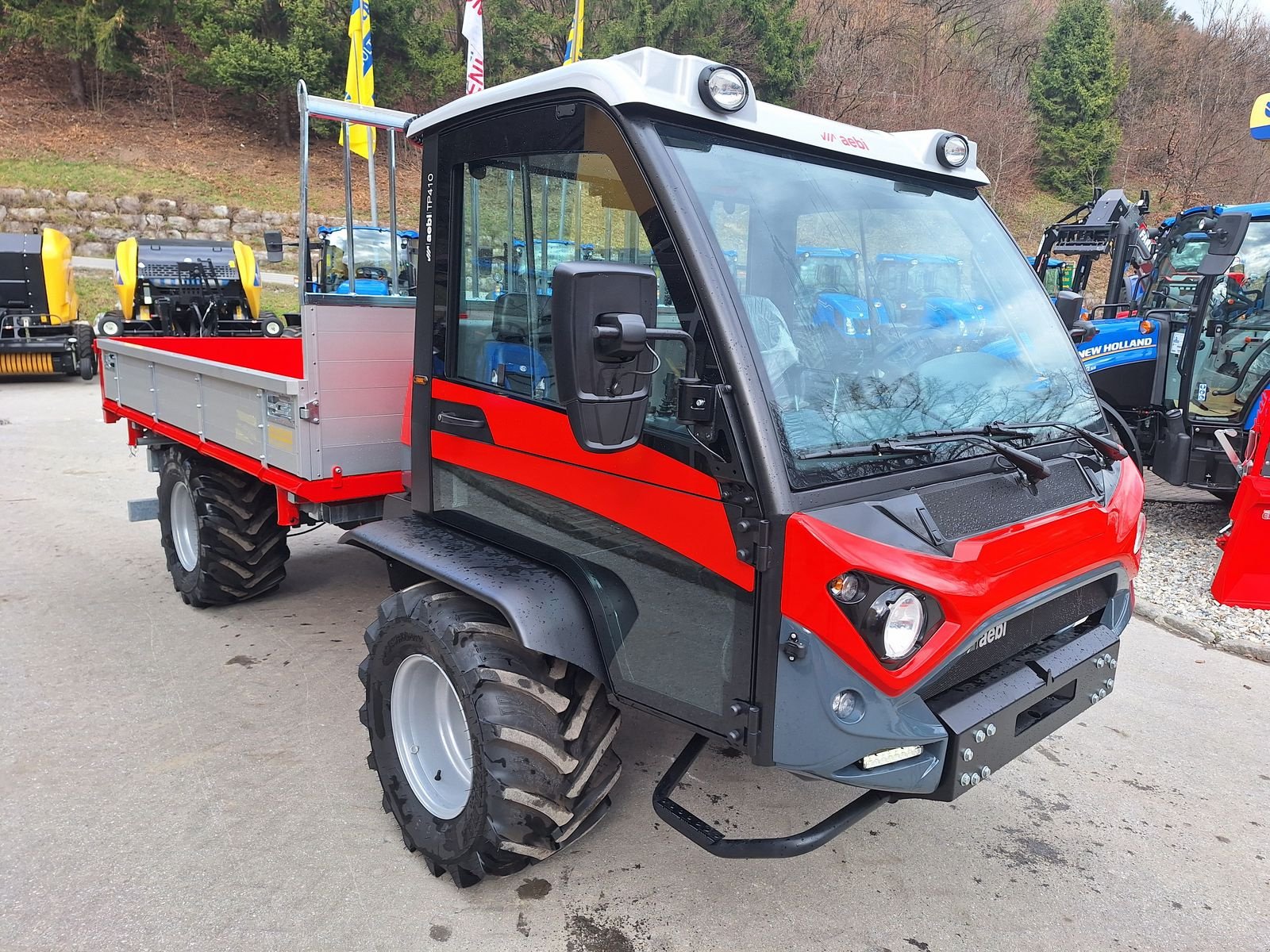 Transportfahrzeug типа Aebi TP 410 mit Kipperbrücke, Gebrauchtmaschine в Burgkirchen (Фотография 4)