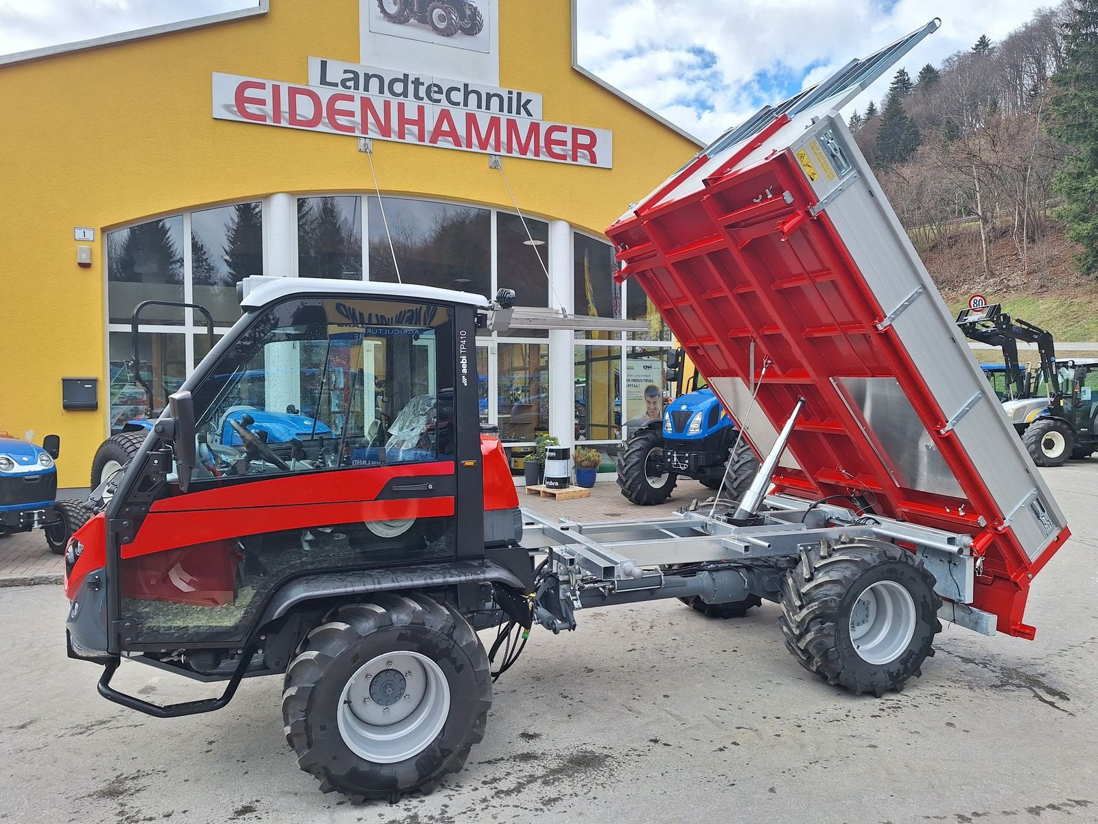 Transportfahrzeug типа Aebi TP 410 mit Kipperbrücke, Gebrauchtmaschine в Burgkirchen (Фотография 1)