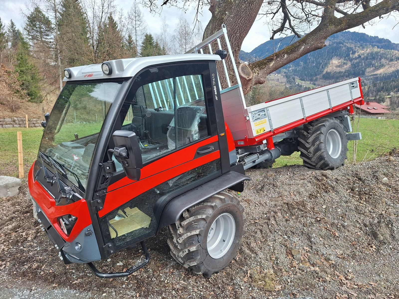 Transportfahrzeug типа Aebi TP 410 mit Kipperbrücke, Gebrauchtmaschine в Burgkirchen (Фотография 10)