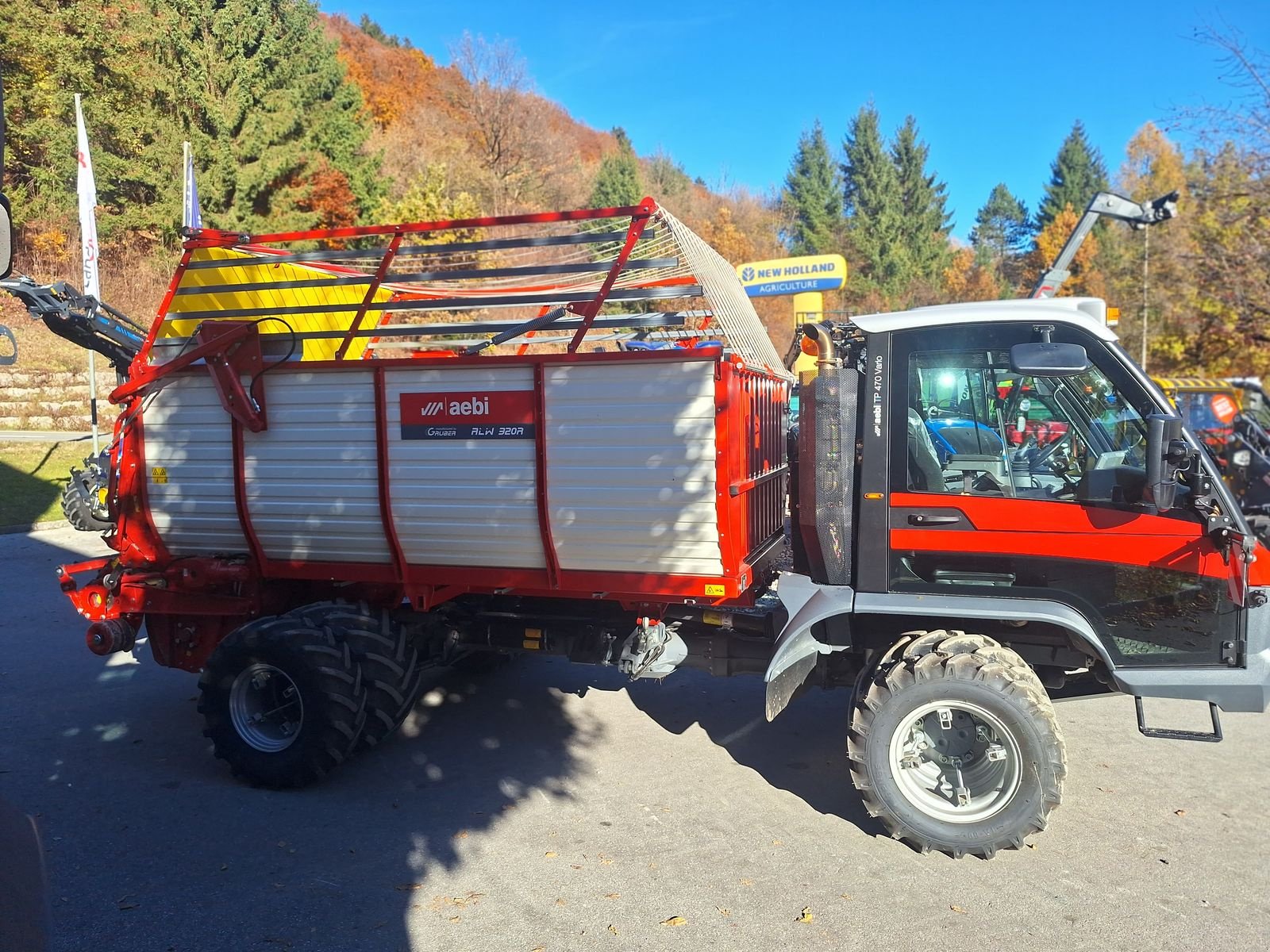Transportfahrzeug typu Aebi TP 470, Neumaschine v Burgkirchen (Obrázek 4)