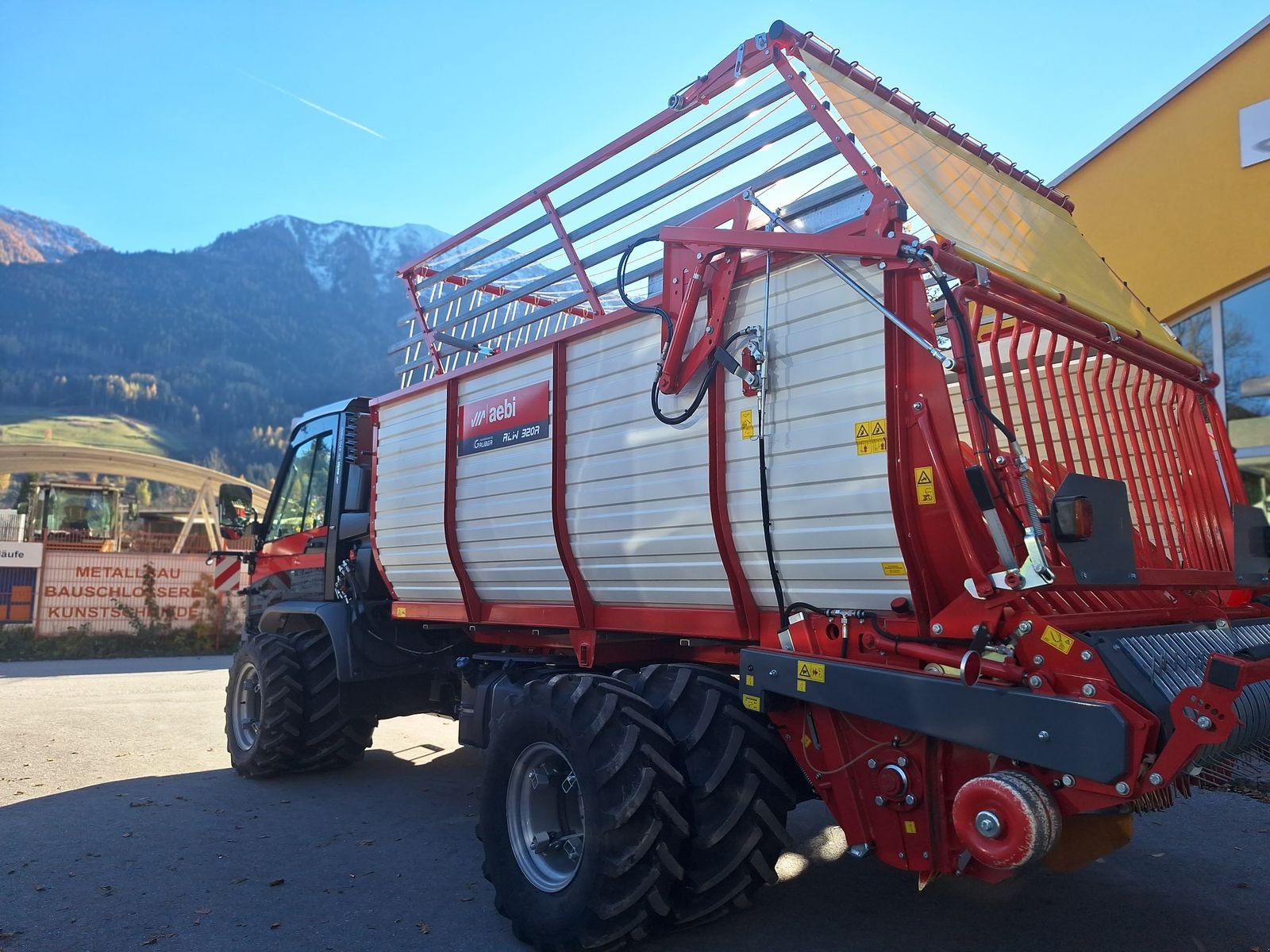 Transportfahrzeug typu Aebi TP 470, Neumaschine v Burgkirchen (Obrázek 8)
