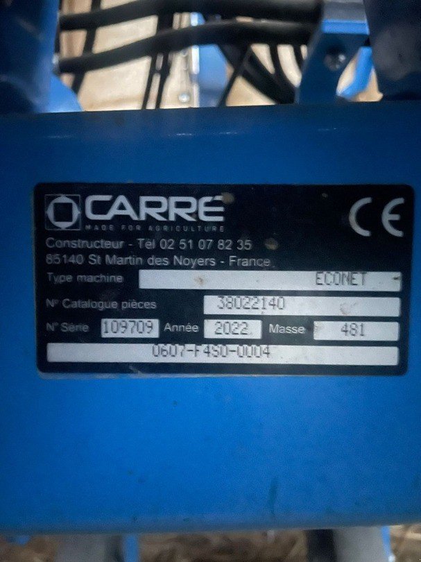 Transportfahrzeug del tipo Carré econet, Gebrauchtmaschine In Domdidier (Immagine 7)