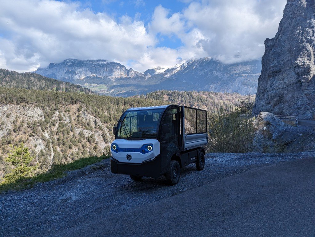 Transportfahrzeug des Typs Goupil G4, Neumaschine in Landquart (Bild 3)