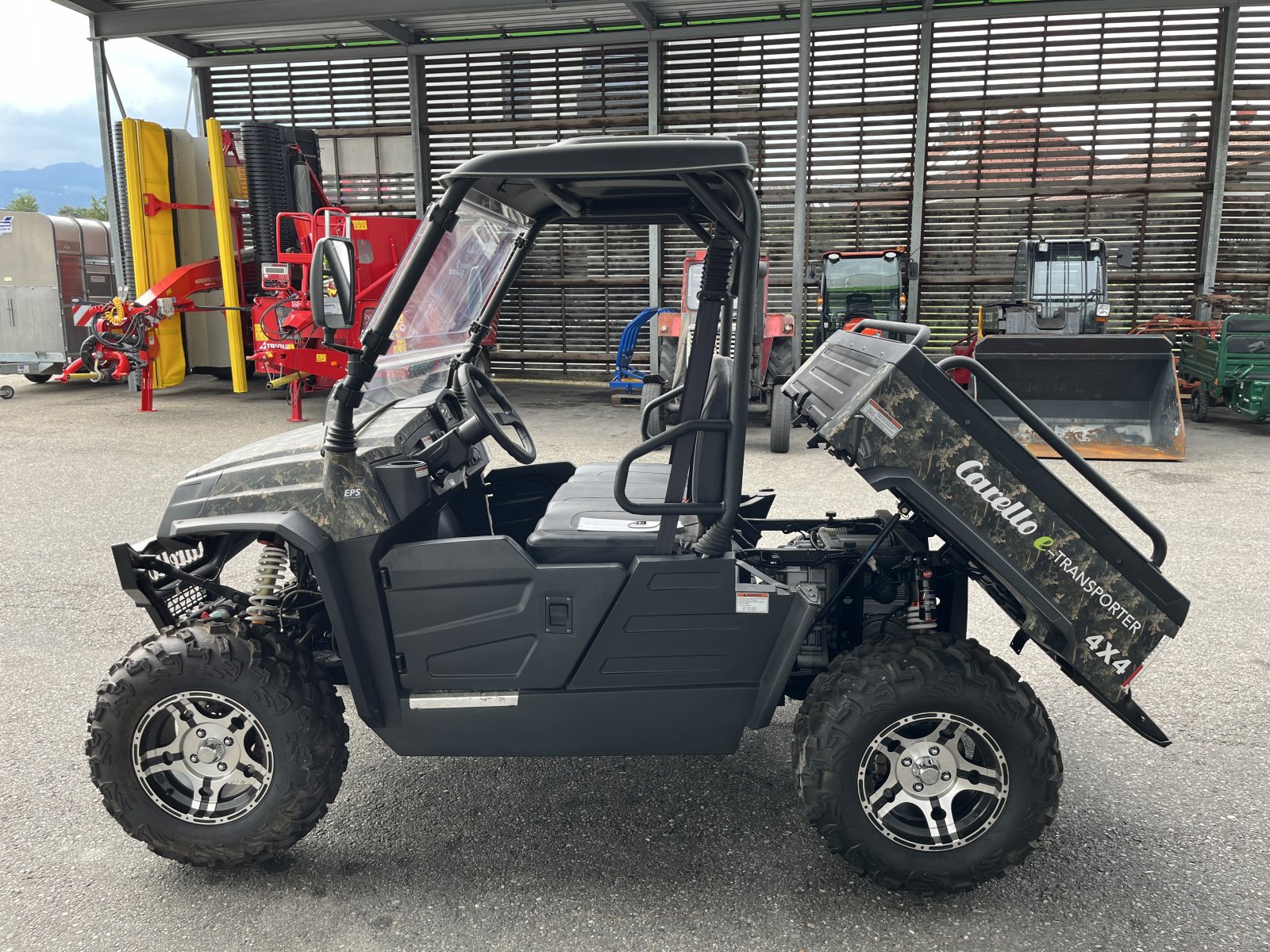 Transportfahrzeug typu Graf Carello TR5 E-Transporter Allrad, Neumaschine v Frastanz (Obrázek 14)