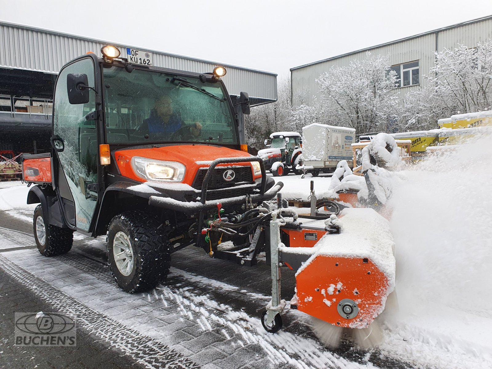 Transportfahrzeug des Typs Kubota RTVX 1110 Winterdienstpaket, Neumaschine in Olpe (Bild 8)