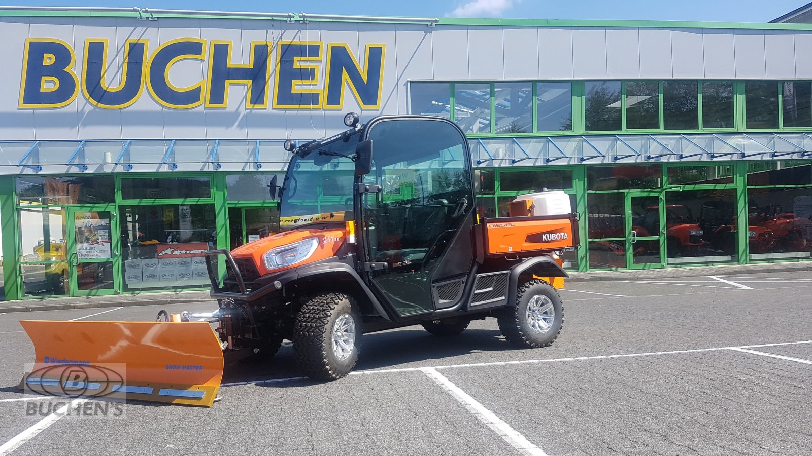Transportfahrzeug des Typs Kubota RTVX-1110 Winterdienstpaket, Neumaschine in Olpe (Bild 1)