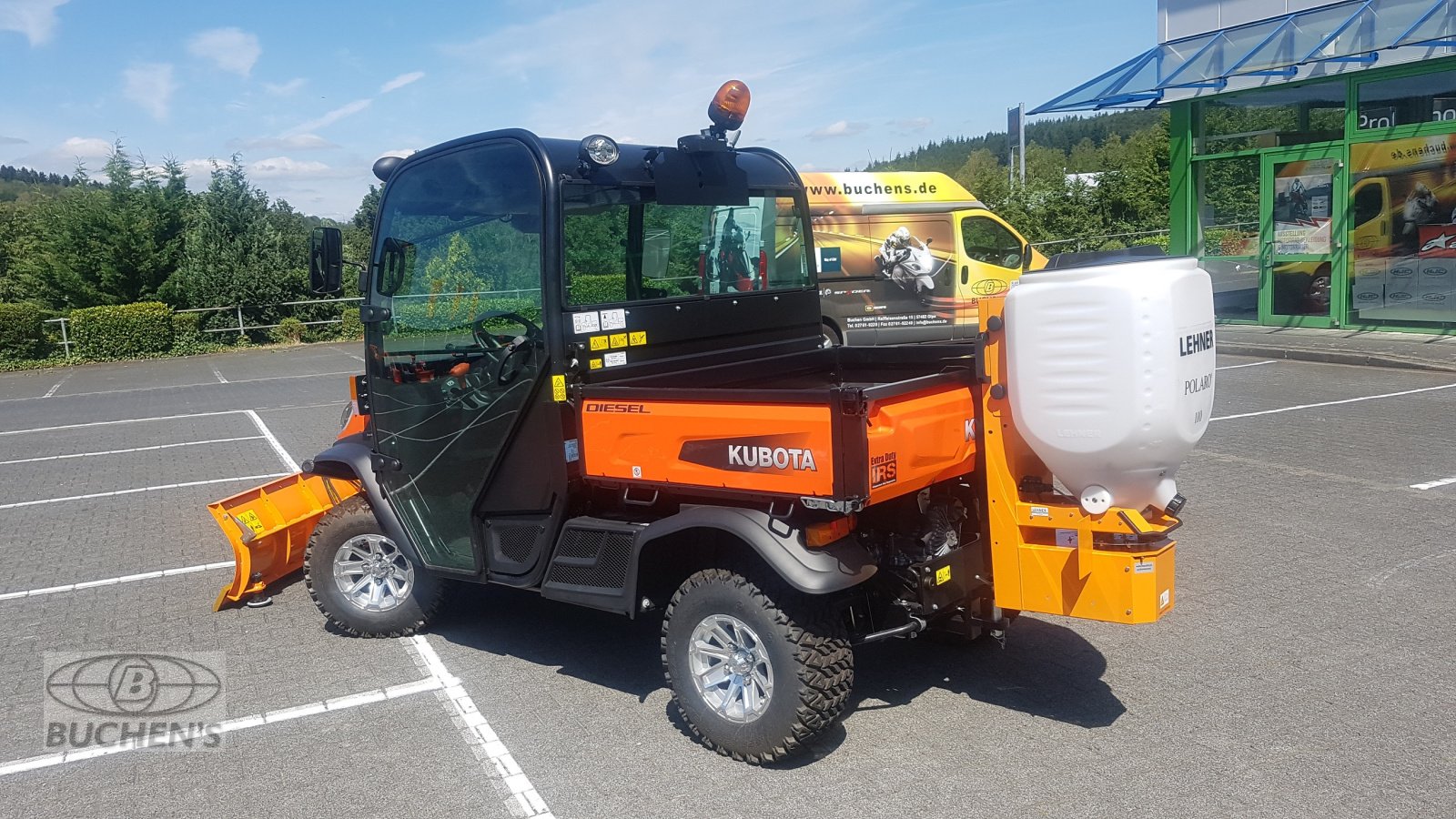 Transportfahrzeug des Typs Kubota RTVX-1110 Winterdienstpaket, Neumaschine in Olpe (Bild 13)
