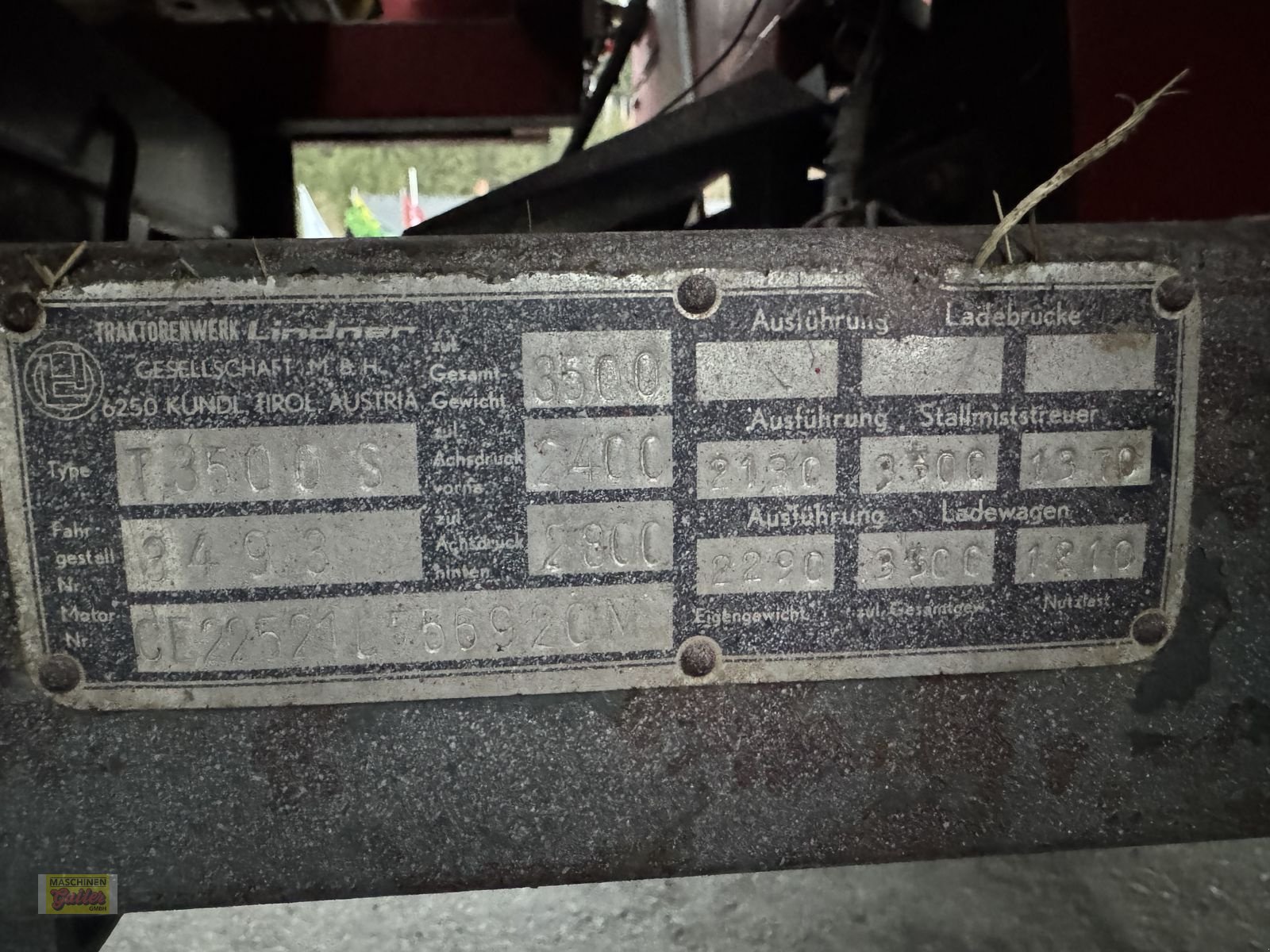 Transportfahrzeug типа Lindner T 3500 S mit Ladewagenaufbau und Mistreuer, Gebrauchtmaschine в Kötschach (Фотография 24)