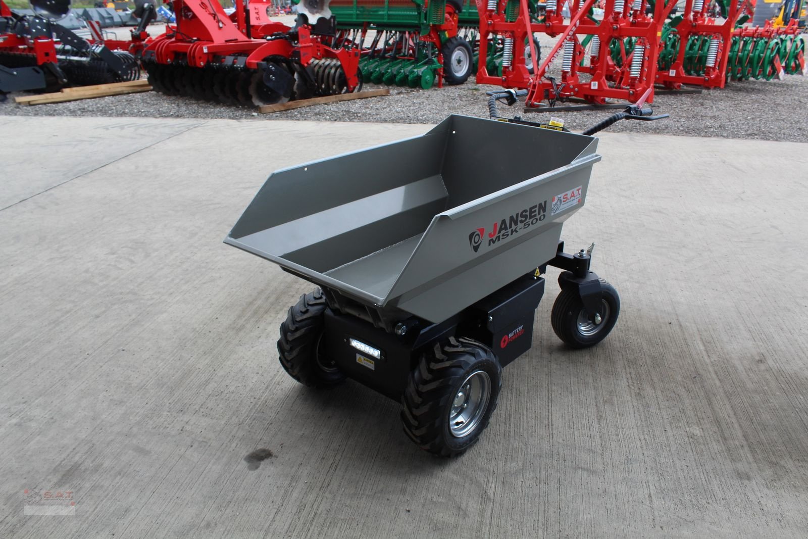 Transportfahrzeug des Typs Sonstige Motorschubkarre Jansen MSK-500,1000 Watt Elektro, Neumaschine in Eberschwang (Bild 9)