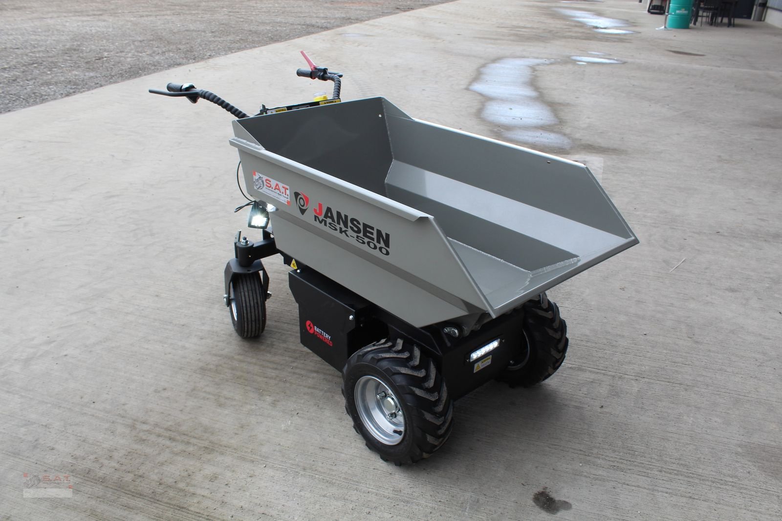 Transportfahrzeug des Typs Sonstige Motorschubkarre Jansen MSK-500,1000 Watt Elektro, Neumaschine in Eberschwang (Bild 7)
