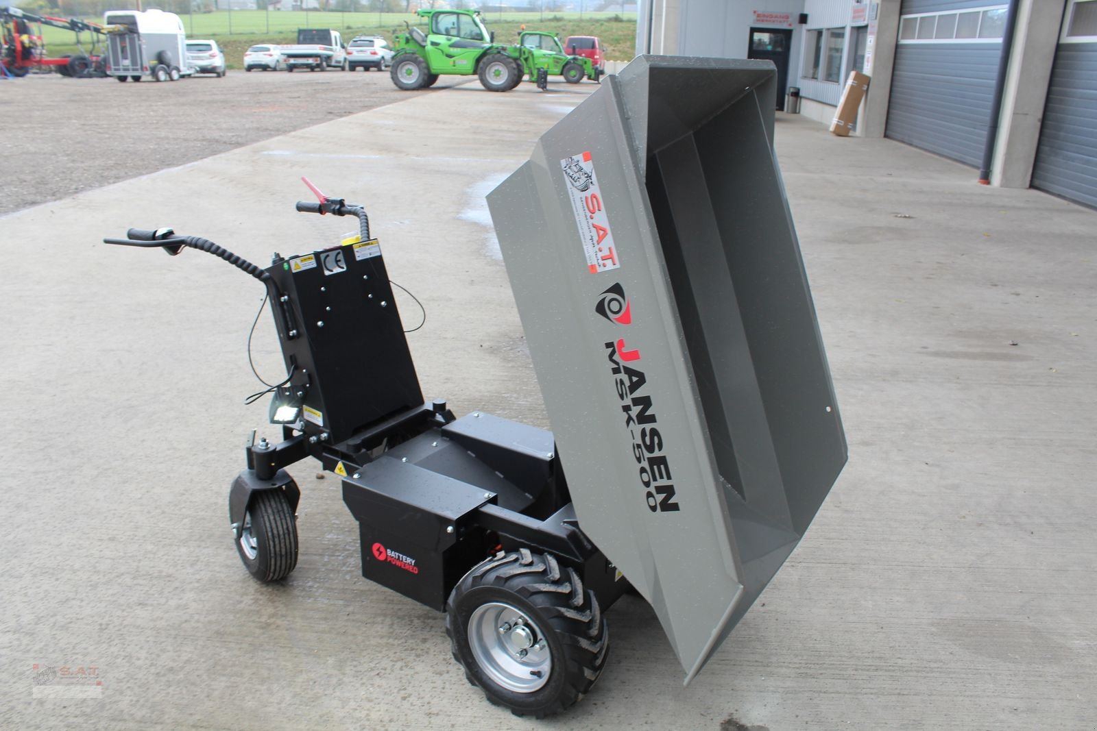 Transportfahrzeug des Typs Sonstige Motorschubkarre Jansen MSK-500,1000 Watt Elektro, Neumaschine in Eberschwang (Bild 15)