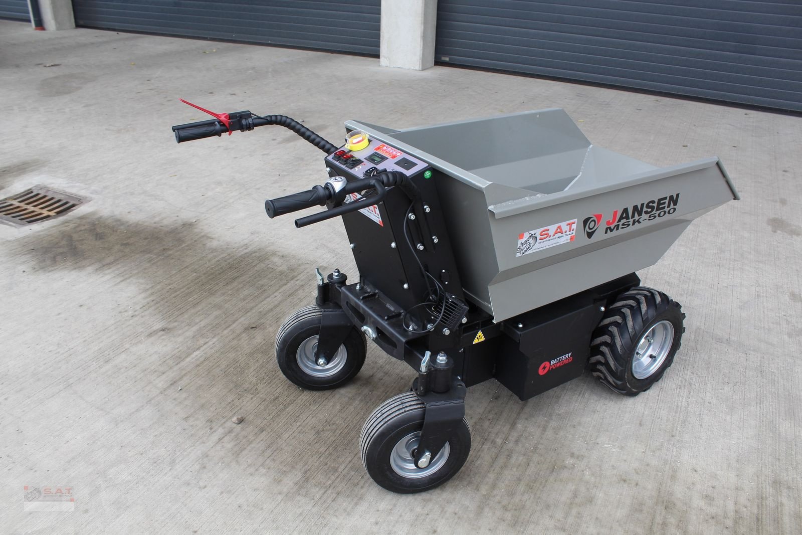 Transportfahrzeug des Typs Sonstige Motorschubkarre Jansen MSK-500,1000 Watt Elektro, Neumaschine in Eberschwang (Bild 1)