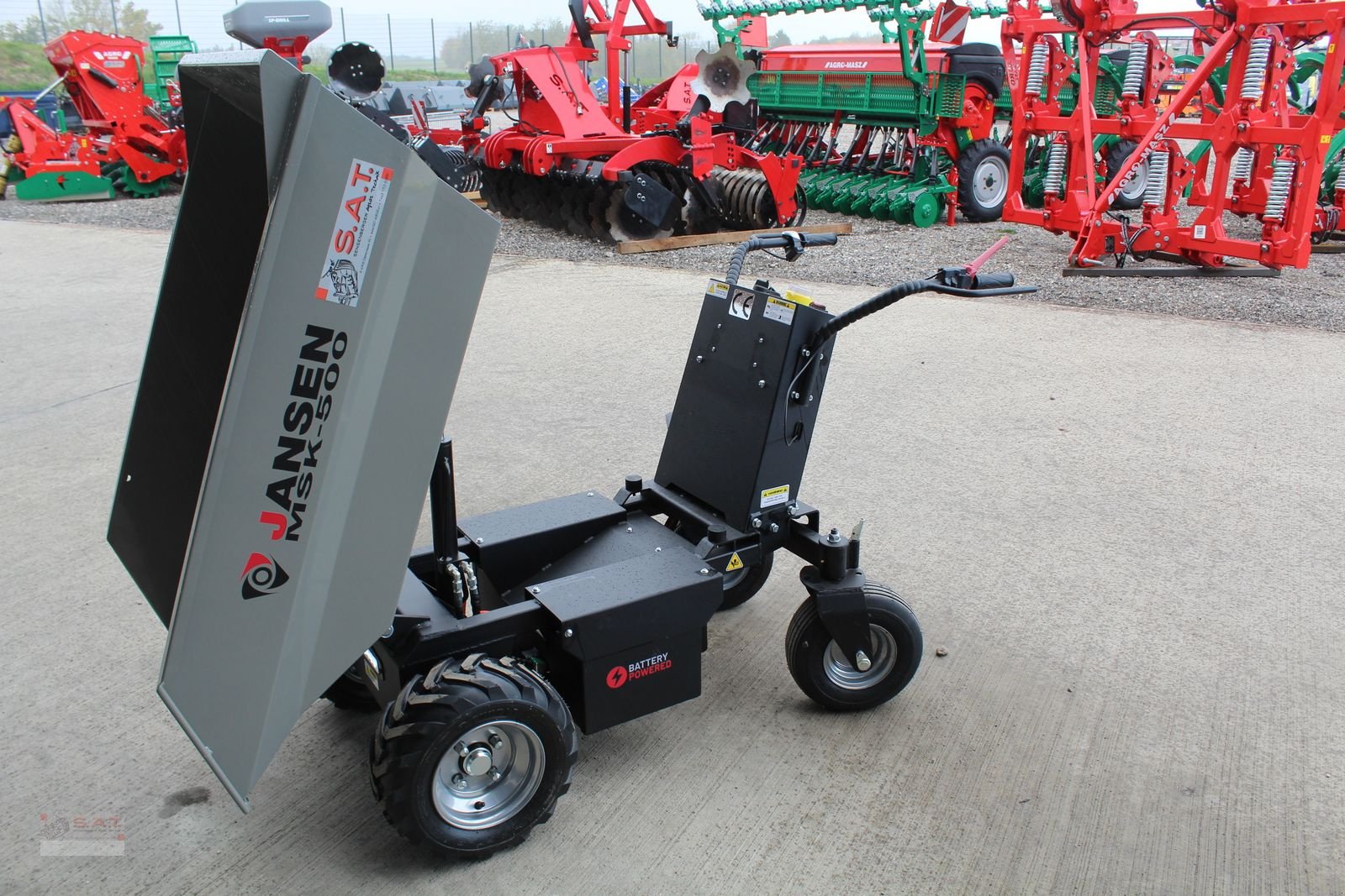 Transportfahrzeug des Typs Sonstige Motorschubkarre Jansen MSK-500,1000 Watt Elektro, Neumaschine in Eberschwang (Bild 17)