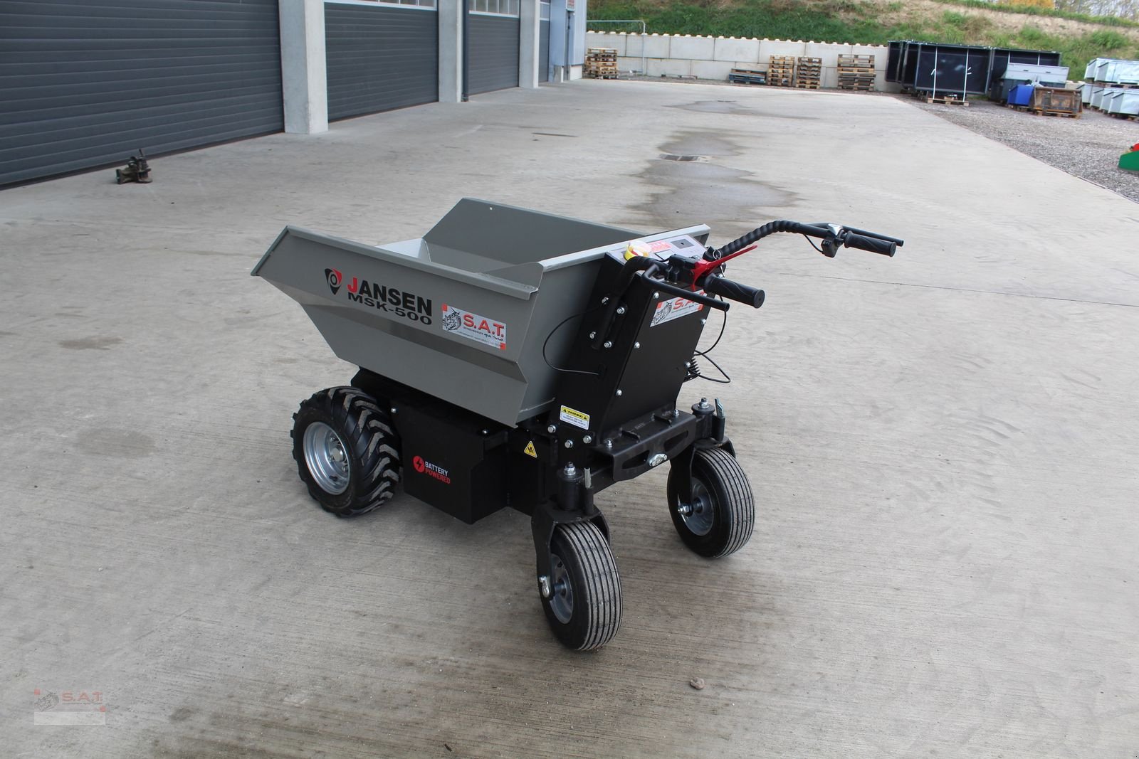 Transportfahrzeug des Typs Sonstige Motorschubkarre Jansen MSK-500,1000 Watt Elektro, Neumaschine in Eberschwang (Bild 2)