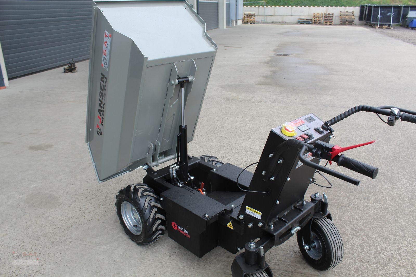 Transportfahrzeug des Typs Sonstige Motorschubkarre Jansen MSK-500,1000 Watt Elektro, Neumaschine in Eberschwang (Bild 18)