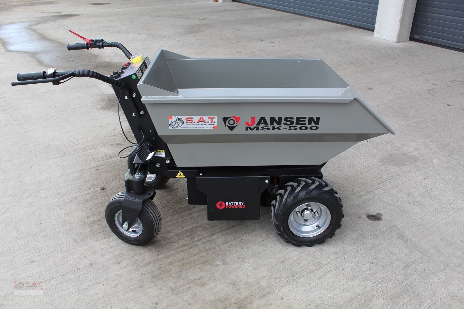 Transportfahrzeug des Typs Sonstige Motorschubkarre Jansen MSK-500,1000 Watt Elektro, Neumaschine in Eberschwang (Bild 5)