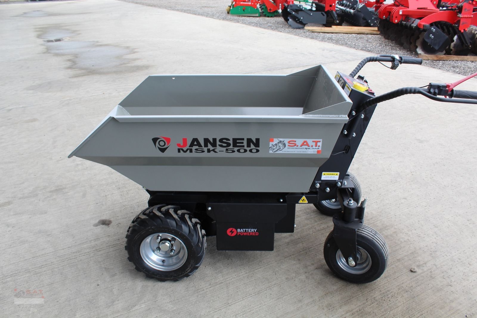 Transportfahrzeug des Typs Sonstige Motorschubkarre Jansen MSK-500,1000 Watt Elektro, Neumaschine in Eberschwang (Bild 10)