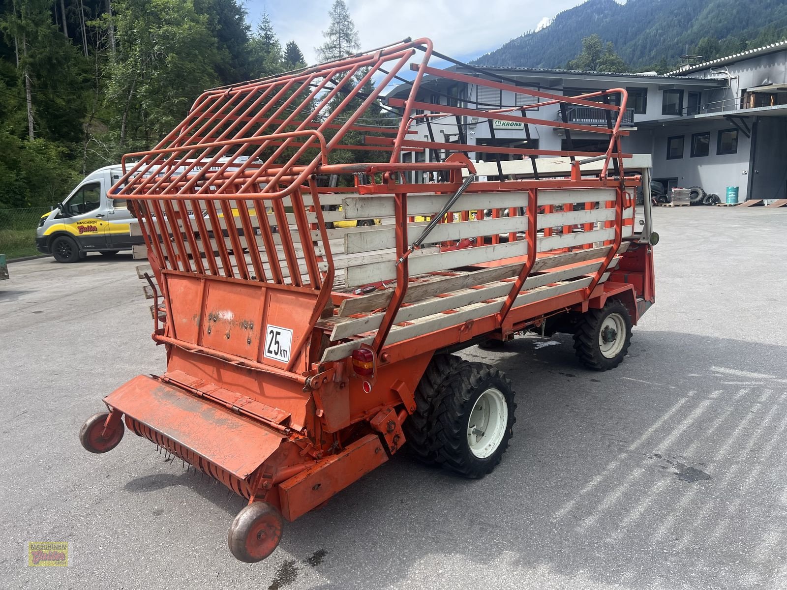 Transportfahrzeug typu Trunkenpolz Aufbauladewagen TR 18 B, Gebrauchtmaschine v Kötschach (Obrázek 12)