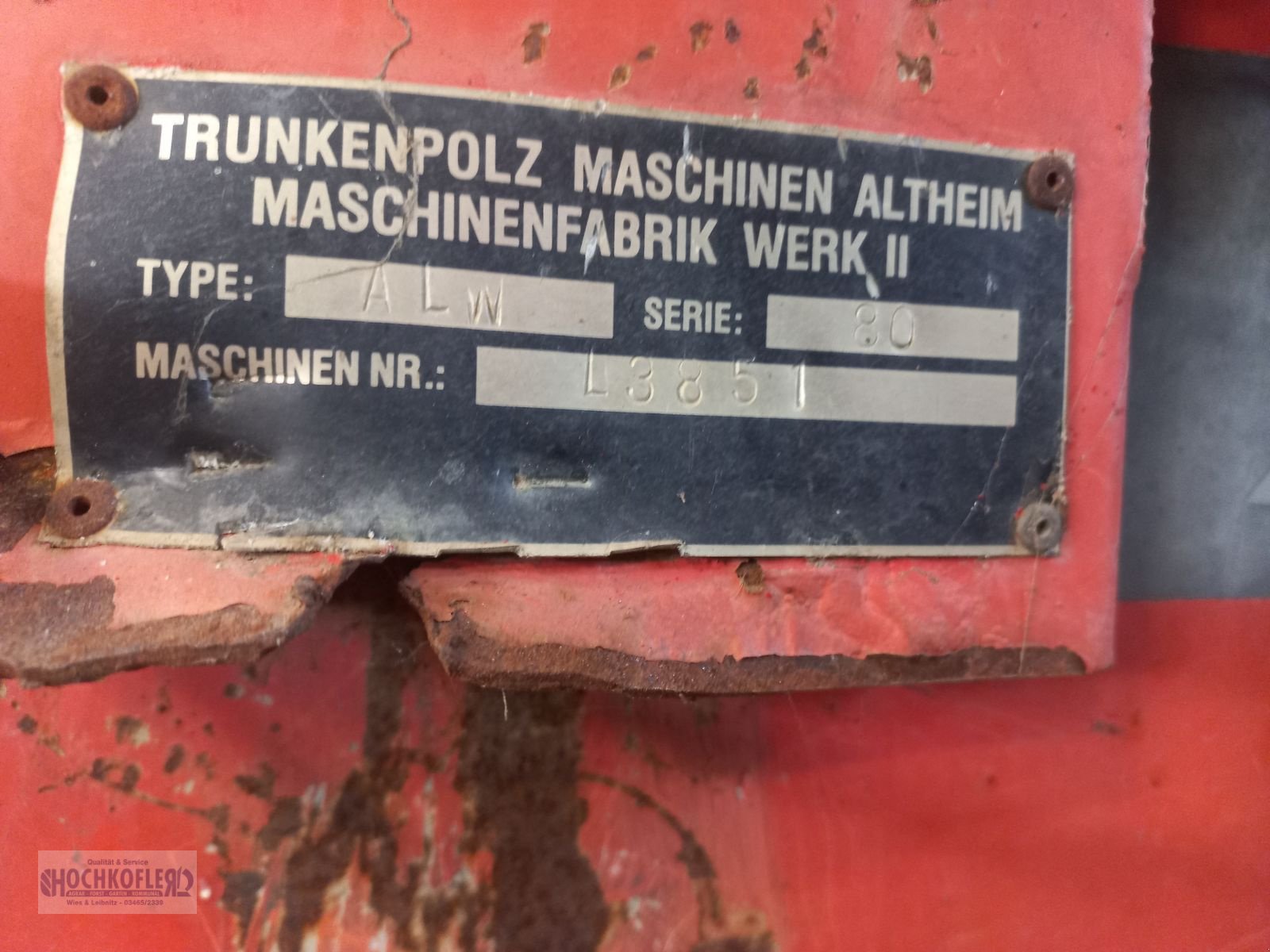 Transportfahrzeug typu Trunkenpolz Aufbauladewagen, Gebrauchtmaschine v Wies (Obrázek 5)