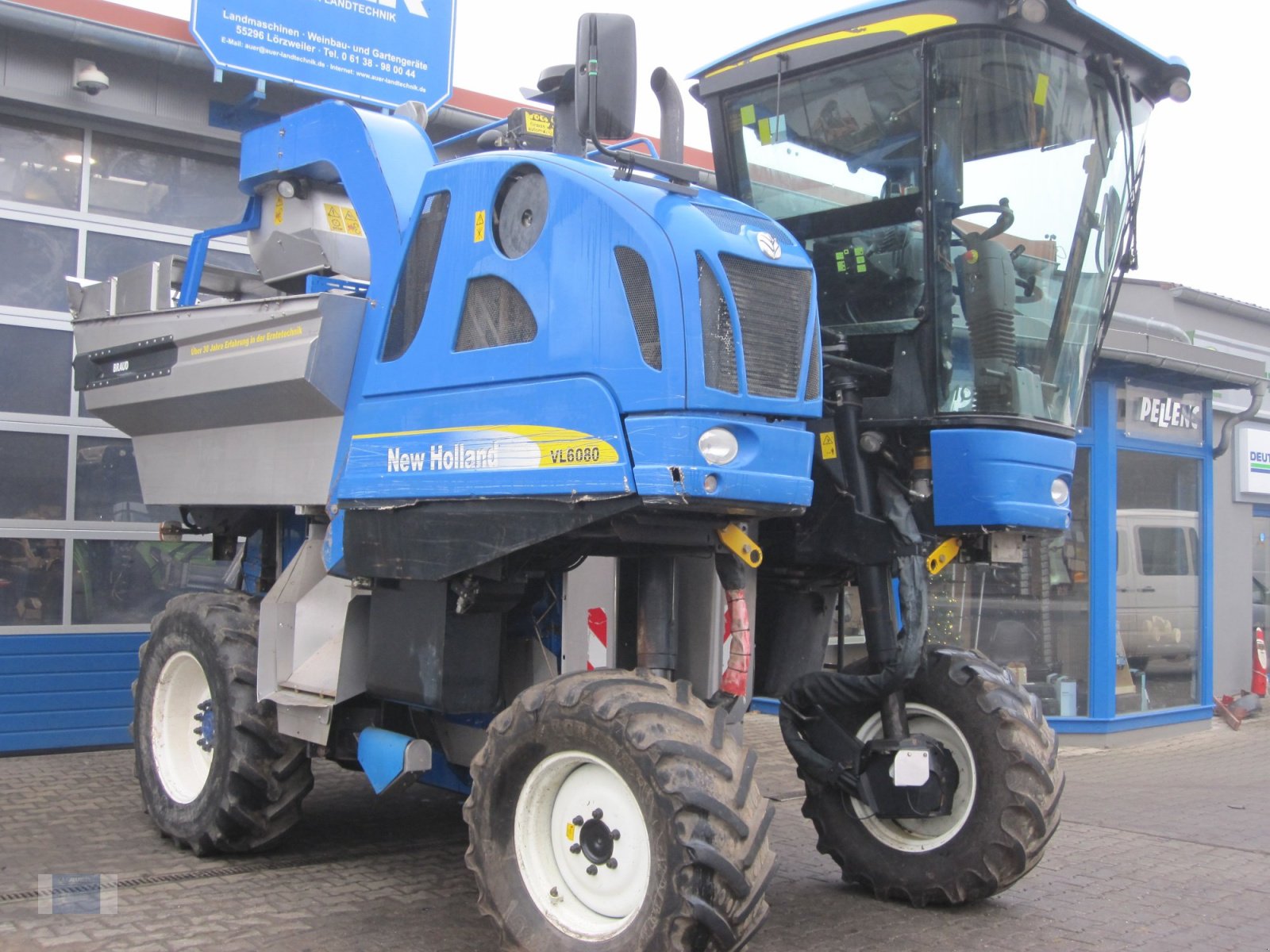 Traubenvollernter van het type Braud VL 6080, Gebrauchtmaschine in Lörzweiler (Foto 1)