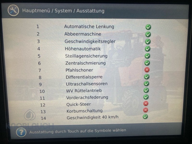 Traubenvollernter от тип Ero P6200, Gebrauchtmaschine в Kandern-Tannenkirch (Снимка 6)