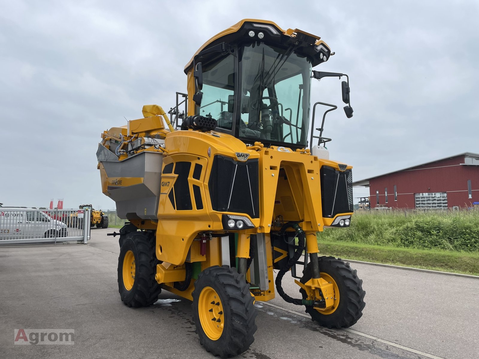 Traubenvollernter του τύπου Gregoire GM 7.4, Neumaschine σε Meißenheim-Kürzell (Φωτογραφία 9)