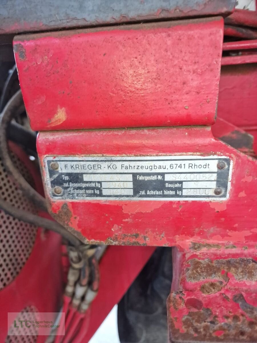 Traubenvollernter του τύπου Krieger KVE 4S, Gebrauchtmaschine σε Eggendorf (Φωτογραφία 12)