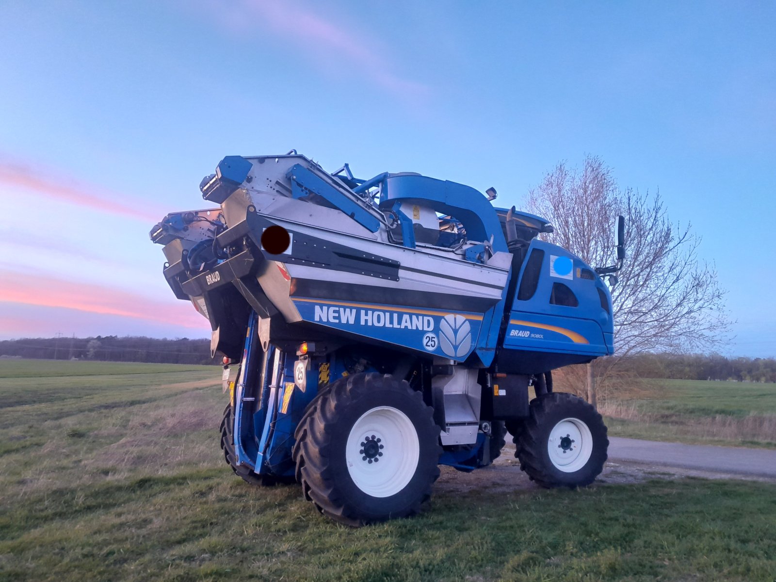 Traubenvollernter типа New Holland Braud 9080L, Gebrauchtmaschine в Creglingen (Фотография 7)