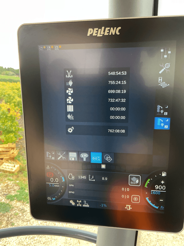 Traubenvollernter Türe ait Pellenc L8 3958156, Gebrauchtmaschine içinde SAINT ANDIOL (resim 10)