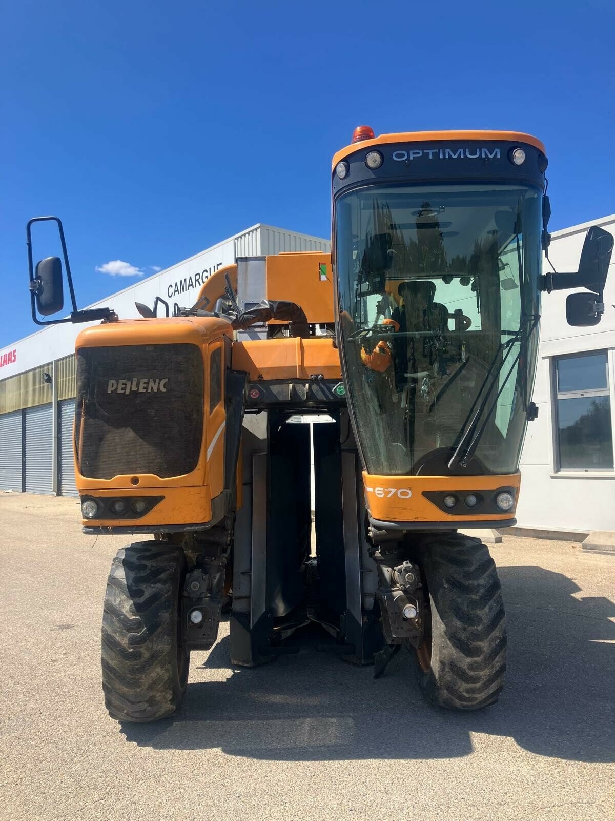 Traubenvollernter tipa Pellenc OPTIMUM 670, Gebrauchtmaschine u SAINT ANDIOL (Slika 4)