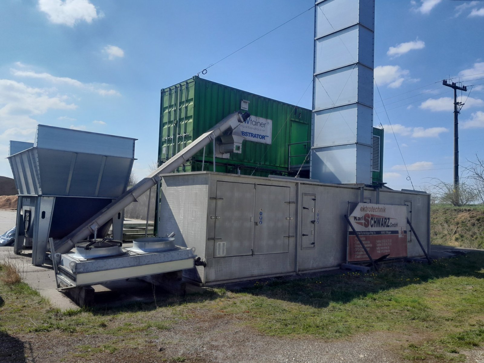 Trocknungstechnik del tipo New eco-tec Substrator, Gebrauchtmaschine en Rettenbach (Imagen 1)