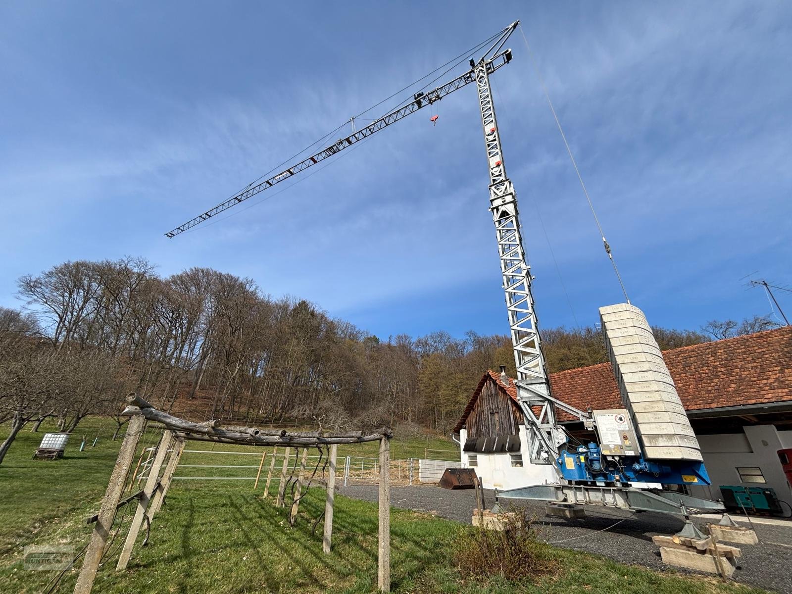 Turmdrehkran des Typs Condecta 4312, Gebrauchtmaschine in Deutsch - Goritz (Bild 1)