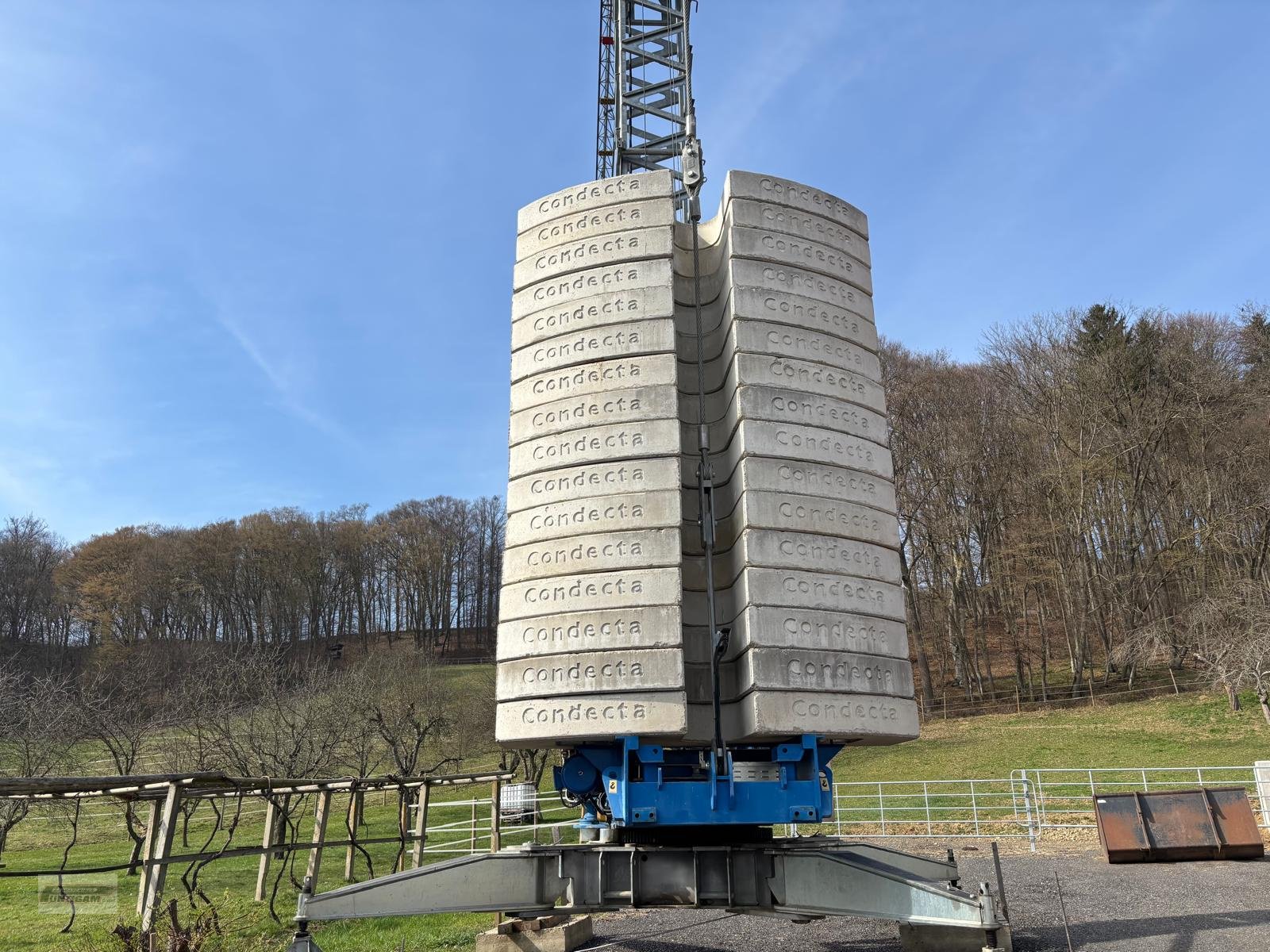 Turmdrehkran des Typs Condecta 4312, Gebrauchtmaschine in Deutsch - Goritz (Bild 9)