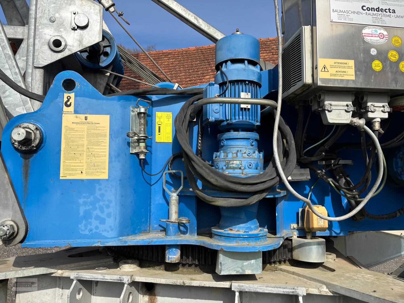 Turmdrehkran des Typs Condecta 4312, Gebrauchtmaschine in Deutsch - Goritz (Bild 14)