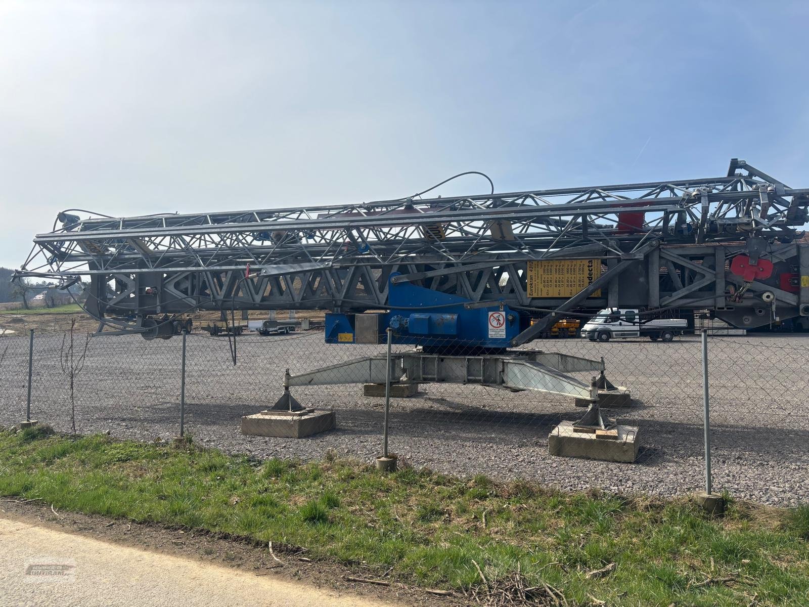 Turmdrehkran des Typs Condecta 4312, Gebrauchtmaschine in Deutsch - Goritz (Bild 2)