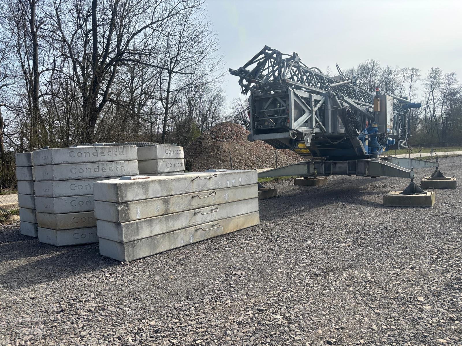 Turmdrehkran des Typs Condecta 4312, Gebrauchtmaschine in Deutsch - Goritz (Bild 4)