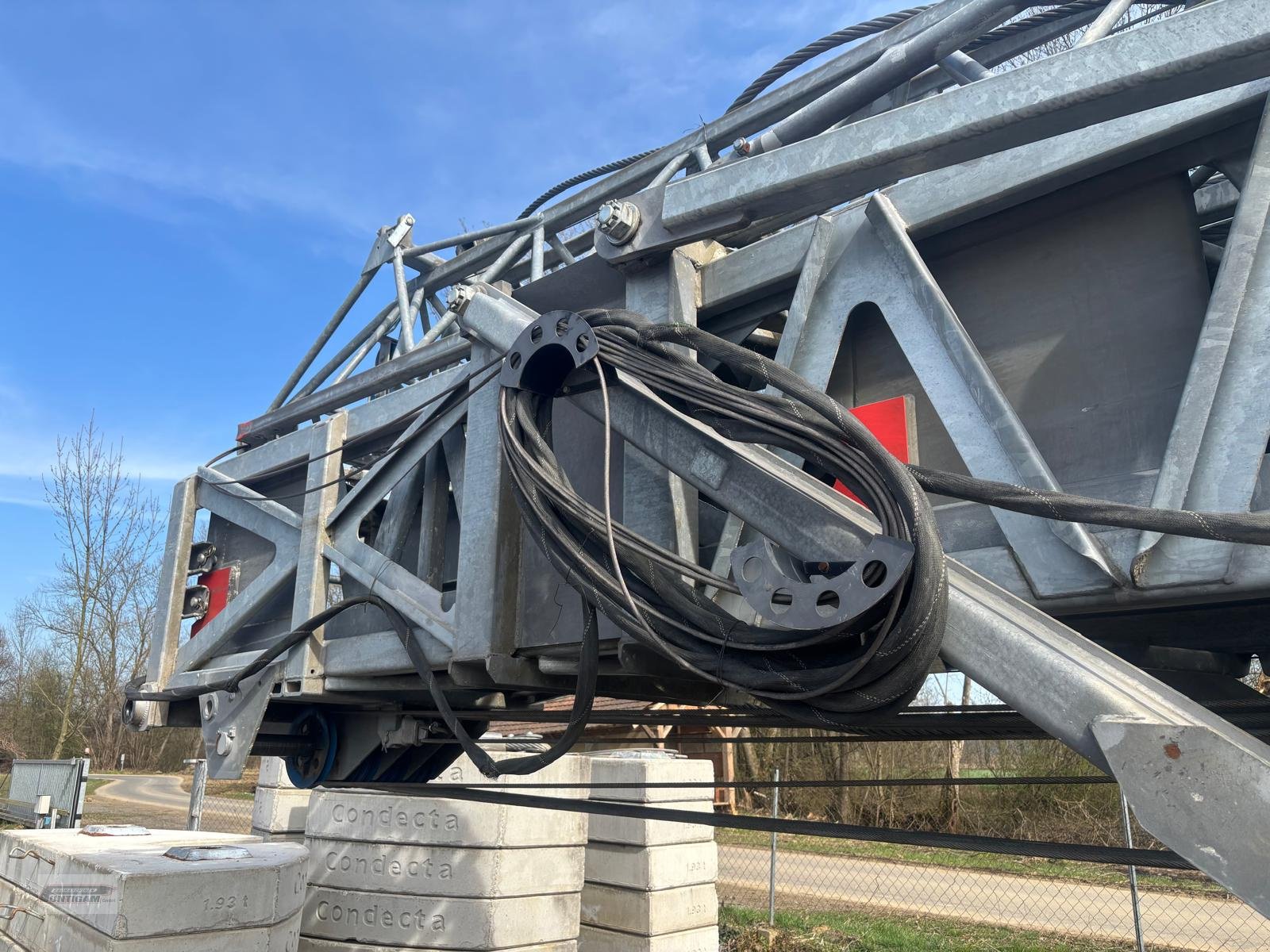 Turmdrehkran des Typs Condecta 4312, Gebrauchtmaschine in Deutsch - Goritz (Bild 7)