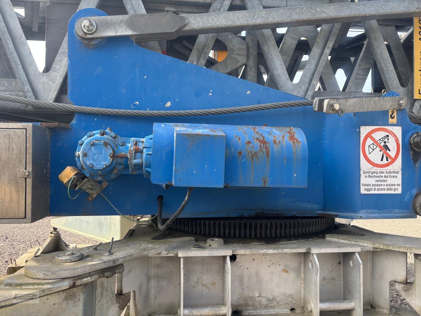 Turmdrehkran des Typs Condecta 4312, Gebrauchtmaschine in Deutsch - Goritz (Bild 14)