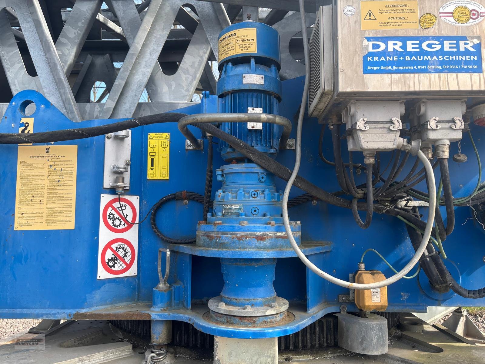 Turmdrehkran des Typs Condecta 4312, Gebrauchtmaschine in Deutsch - Goritz (Bild 15)