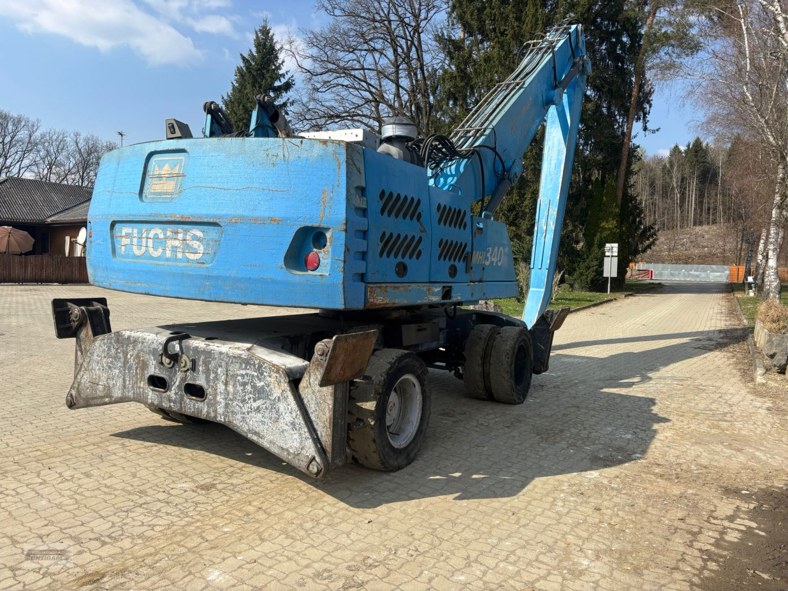 Umschlagbagger za tip Fuchs MHL 340, Gebrauchtmaschine u Deutsch - Goritz (Slika 8)