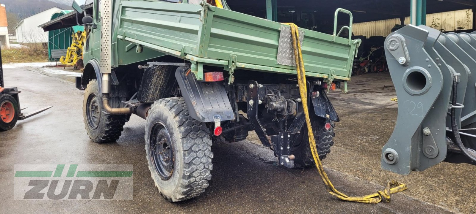 Unimog del tipo Benz 424 U1200, Gebrauchtmaschine en Aalen-Attenhofen (Imagen 3)