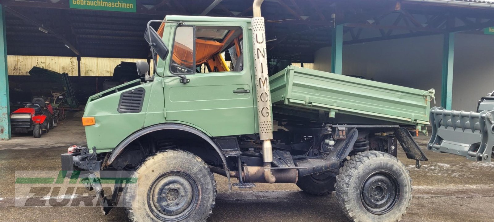 Unimog Türe ait Benz 424 U1200, Gebrauchtmaschine içinde Aalen-Attenhofen (resim 1)