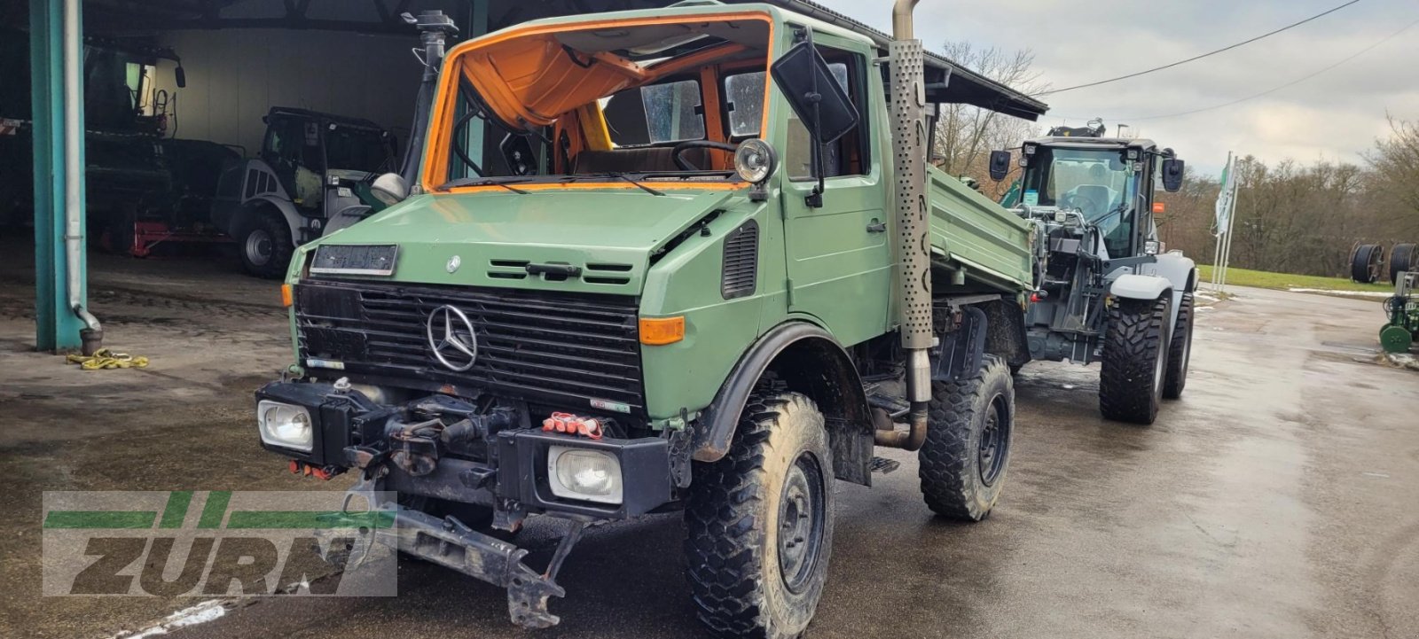 Unimog Türe ait Benz 424 U1200, Gebrauchtmaschine içinde Aalen-Attenhofen (resim 4)