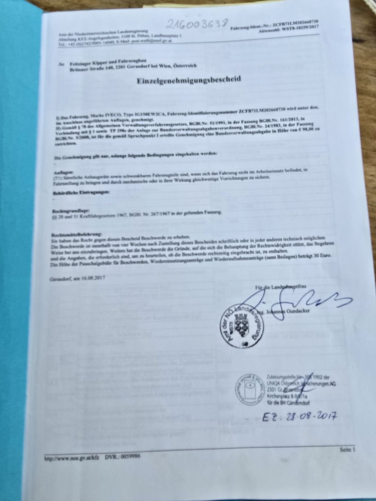 Unimog des Typs Iveco EUROCARGO, Gebrauchtmaschine in Gabersdorf (Bild 17)