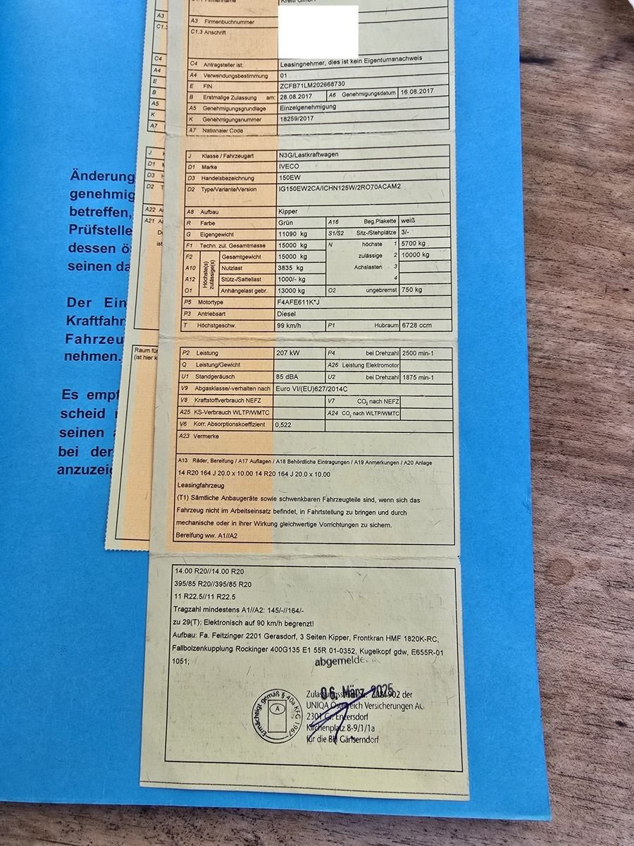 Unimog des Typs Iveco EUROCARGO, Gebrauchtmaschine in Gabersdorf (Bild 21)