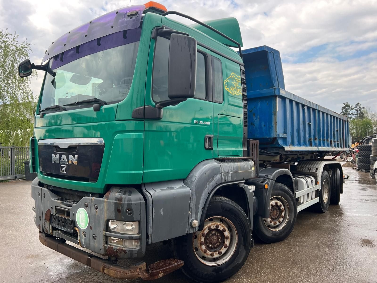 Unimog van het type MAN 3540, Gebrauchtmaschine in Gabersdorf (Foto 4)