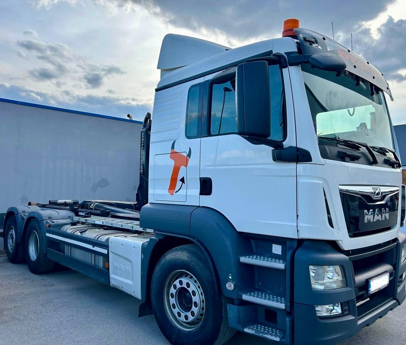 Unimog za tip MAN Abrollkipper MAN Meiler, Gebrauchtmaschine u Krustetten (Slika 5)