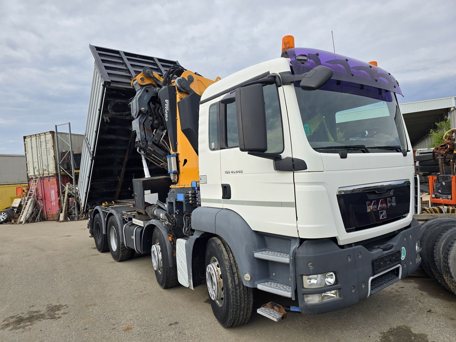 Unimog Türe ait MAN TGS 41.440, Gebrauchtmaschine içinde Gabersdorf (resim 10)